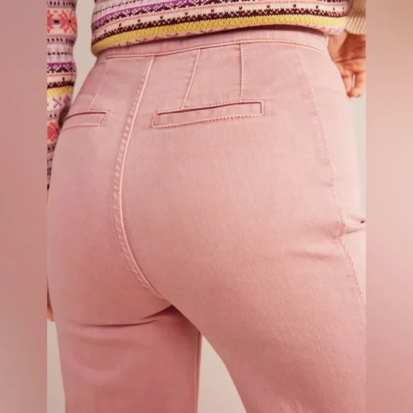 NWT Boden Sailor Wide Leg Pants in Pink - Picture 5 of 13